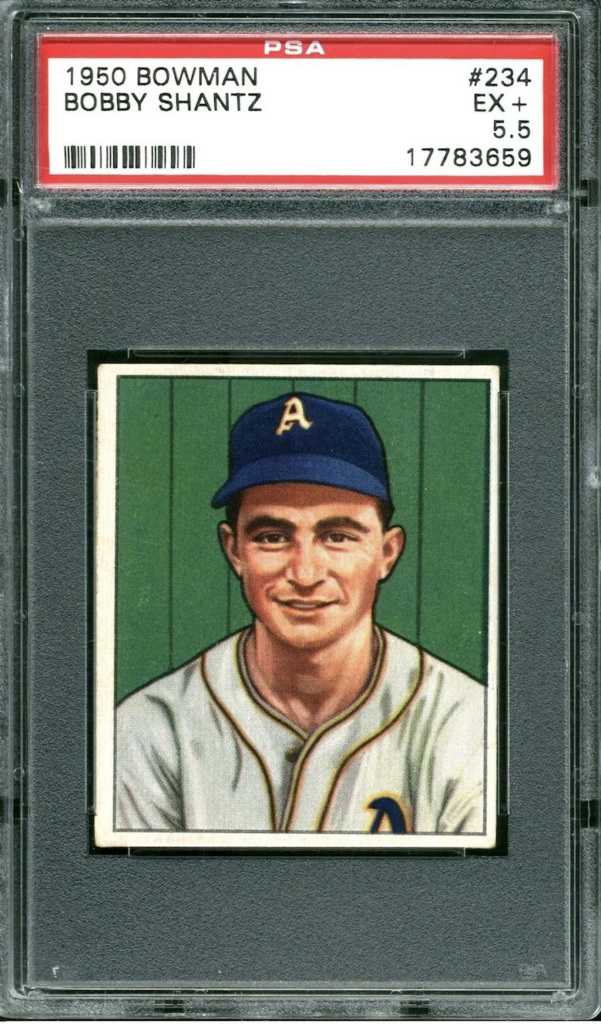 Bobby Shantz baseball cards